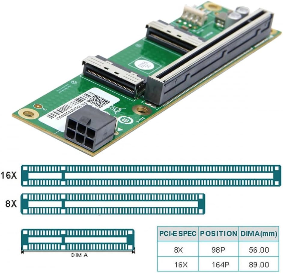 Adaptador Duplo MCIO 8i Review: Testado por 30 dias em PCIE5.0