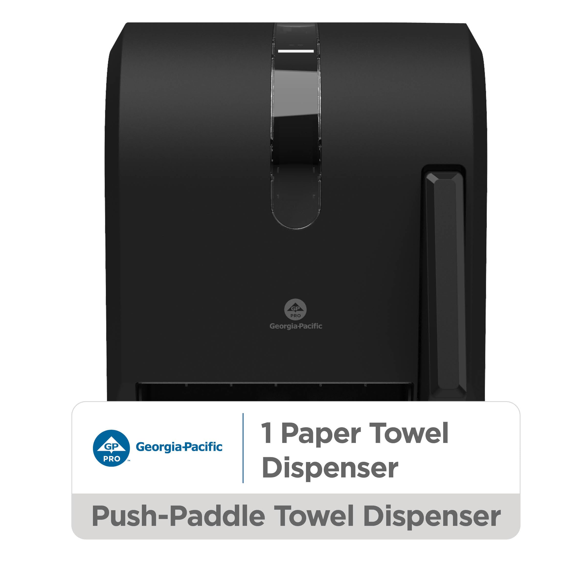 Georgia-Pacific Dispensador de Toallas de Papel de GP Pro, 54338A, Color Negro