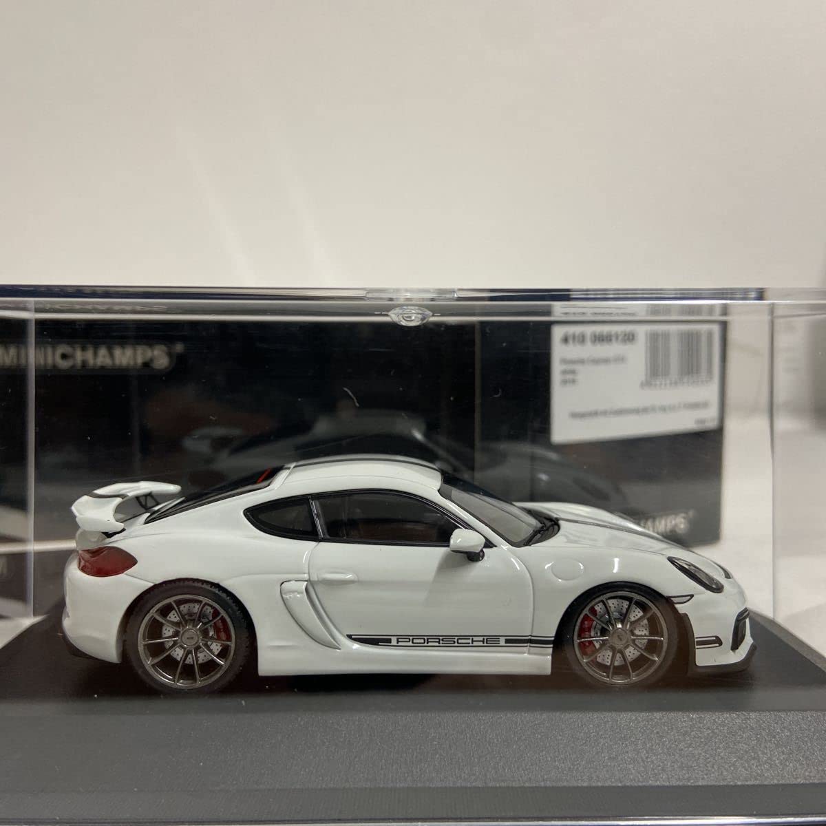 ミニチャンプス ポルシェ 981 ケイマン GT4 1/43 ホワイト Amazon | MINICHAMPS 1/43 PORSCHE CAYMAN GT4 White 2016年
