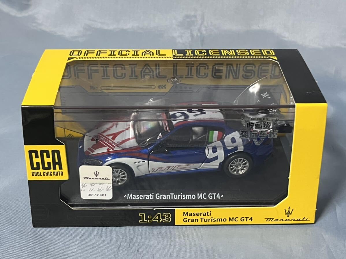 Amazon | CCA マセラッティ グランツーリスモMC GT4 (1/43) | ミニカー