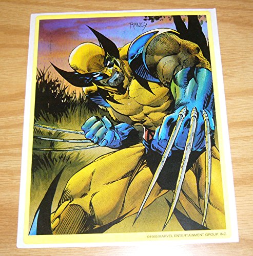 Wolverine with Bone Claws sticker - 6" x 7" - Tom Raney - Marvel ; Sticker (MIS-0001X)