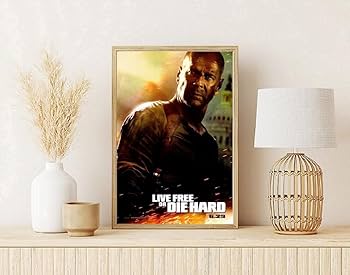 Amazon.co.jp: 映画ポスター ダイハード 4 DIE HARD Live Free