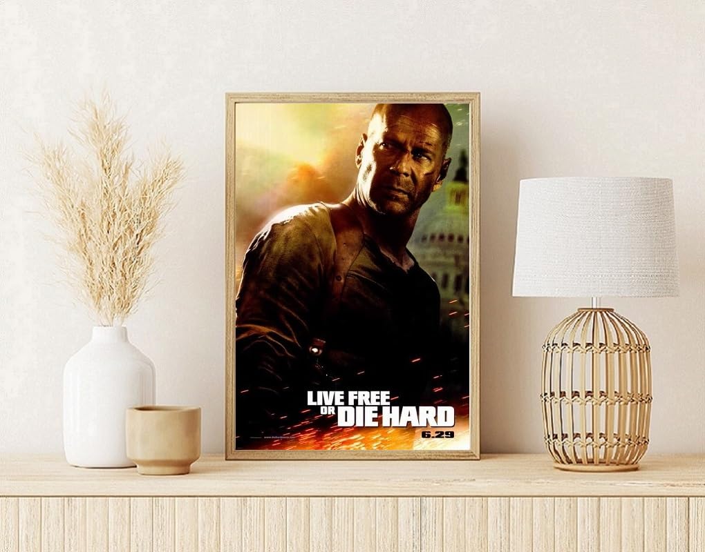 ダイハード4.0 USオリジナル映画ポスター ダイ・ハード4.0 US版オリジナルポスター - 映画ポスター専門店