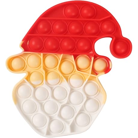 Santa Face Pop It Fidget Toys: The Perfect Christmas Fidget Treat for Kids