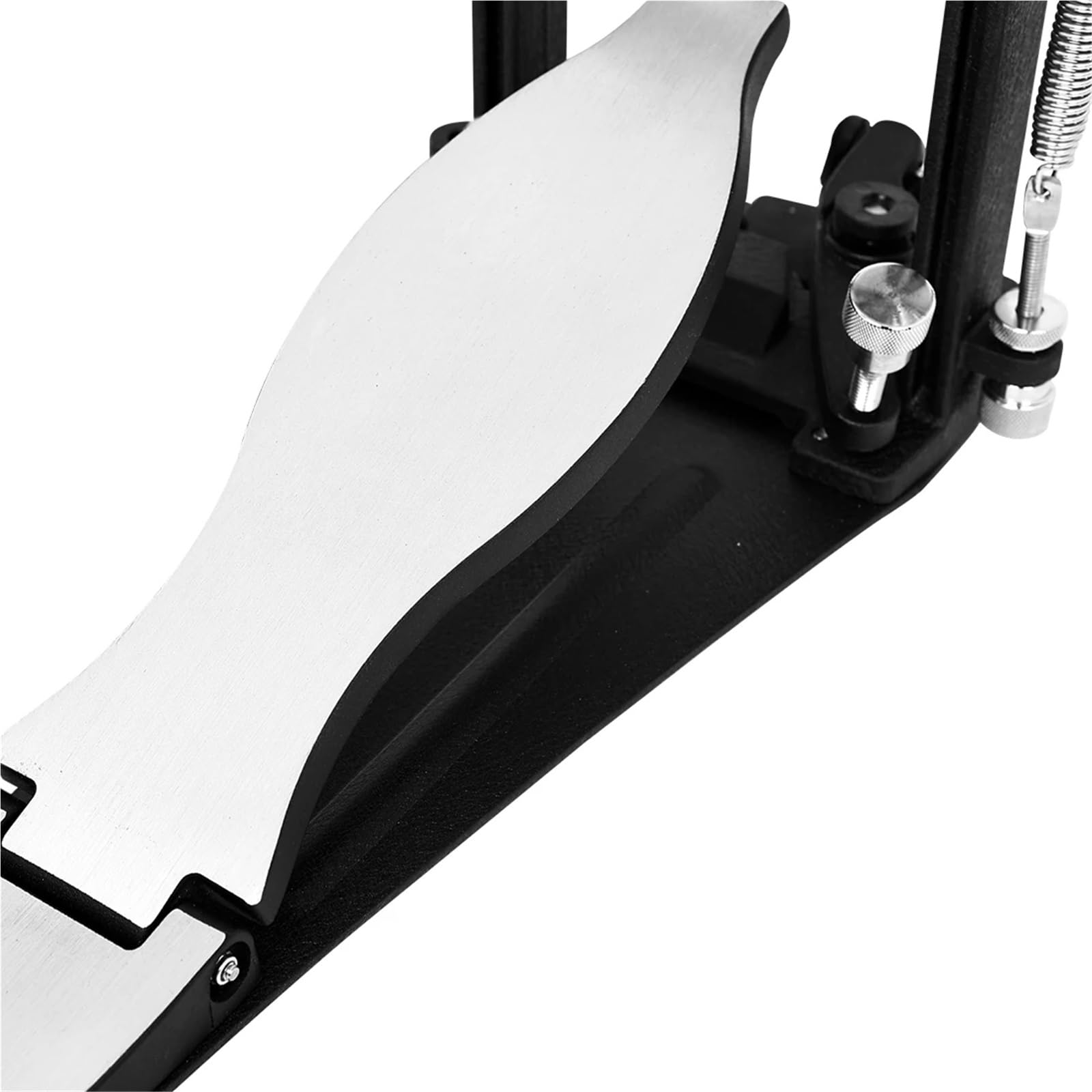 Pedale portatile a catena antiscivolo in lega di alluminio a doppio tamburo for batteria elettronica, strumento a percussione a pedale