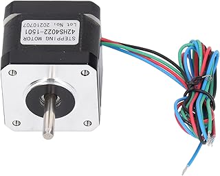 motor de passo da impressora, operação estável 2 fases 42x40mm motor de passo de 2 fases velocidade de resposta rápida para máquina de gravação