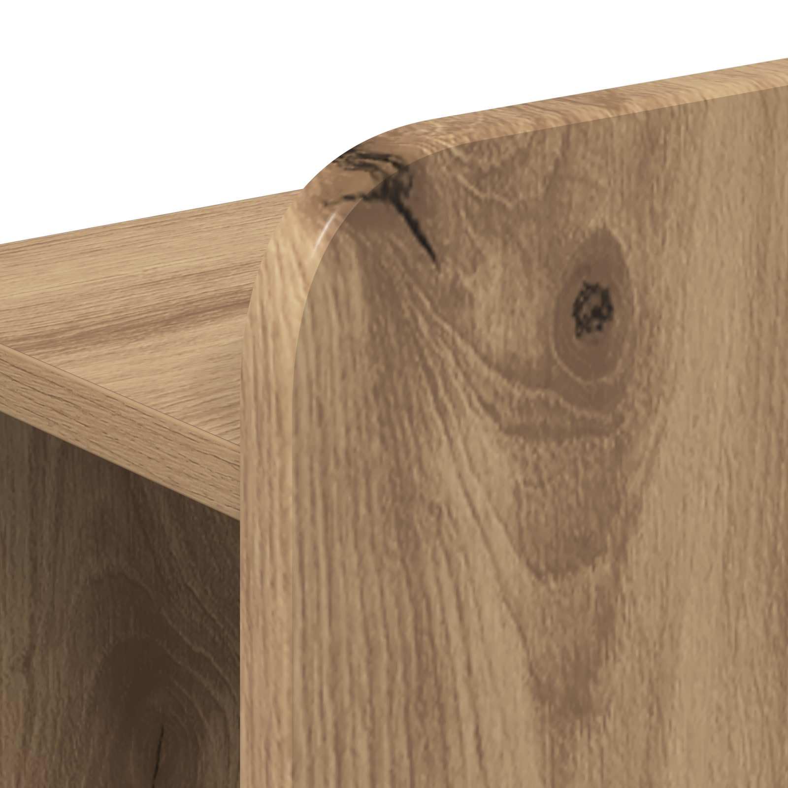 Zagłówek szafki z drewna dębowego Artisan z dużą ilością miejsca do przechowywania, wszechstronne akcesoria do ramy łóżka, wyściełane, wolnostojące, do montażu na ścianie, idealny do