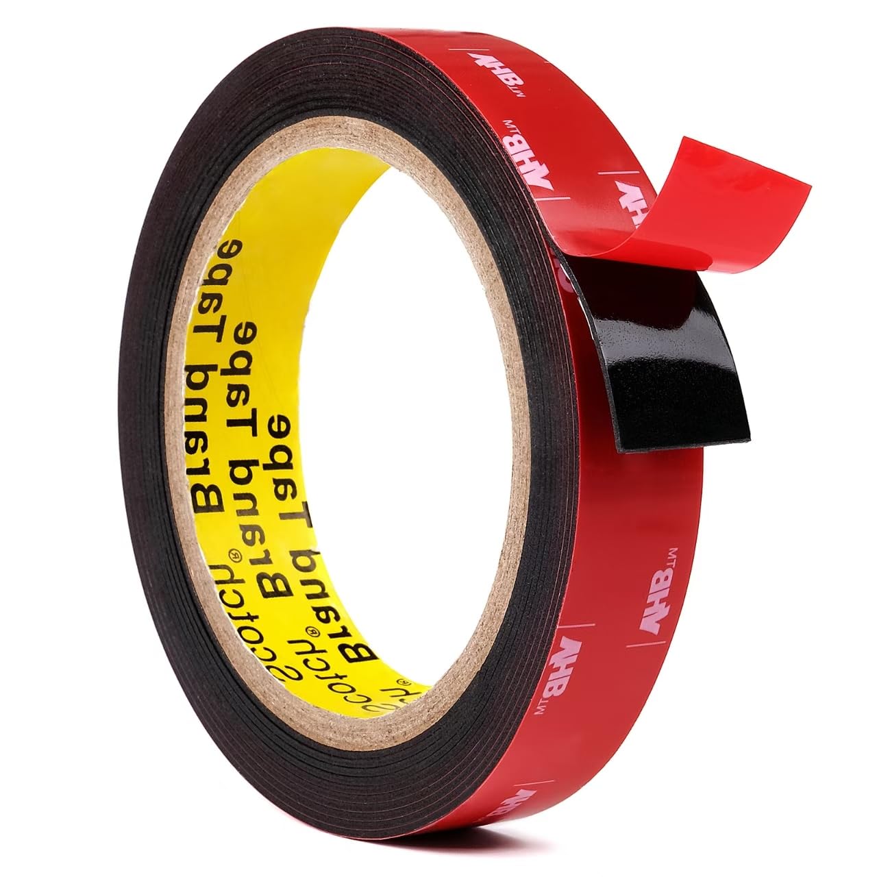 WZYZW Double Sided Tape, 10Feet x 0.8inch Two Sided VHB Waterproof Mounting Tape, Heavy Duty Foam Tape for LED Lights Hanging, Car Home Office Decor