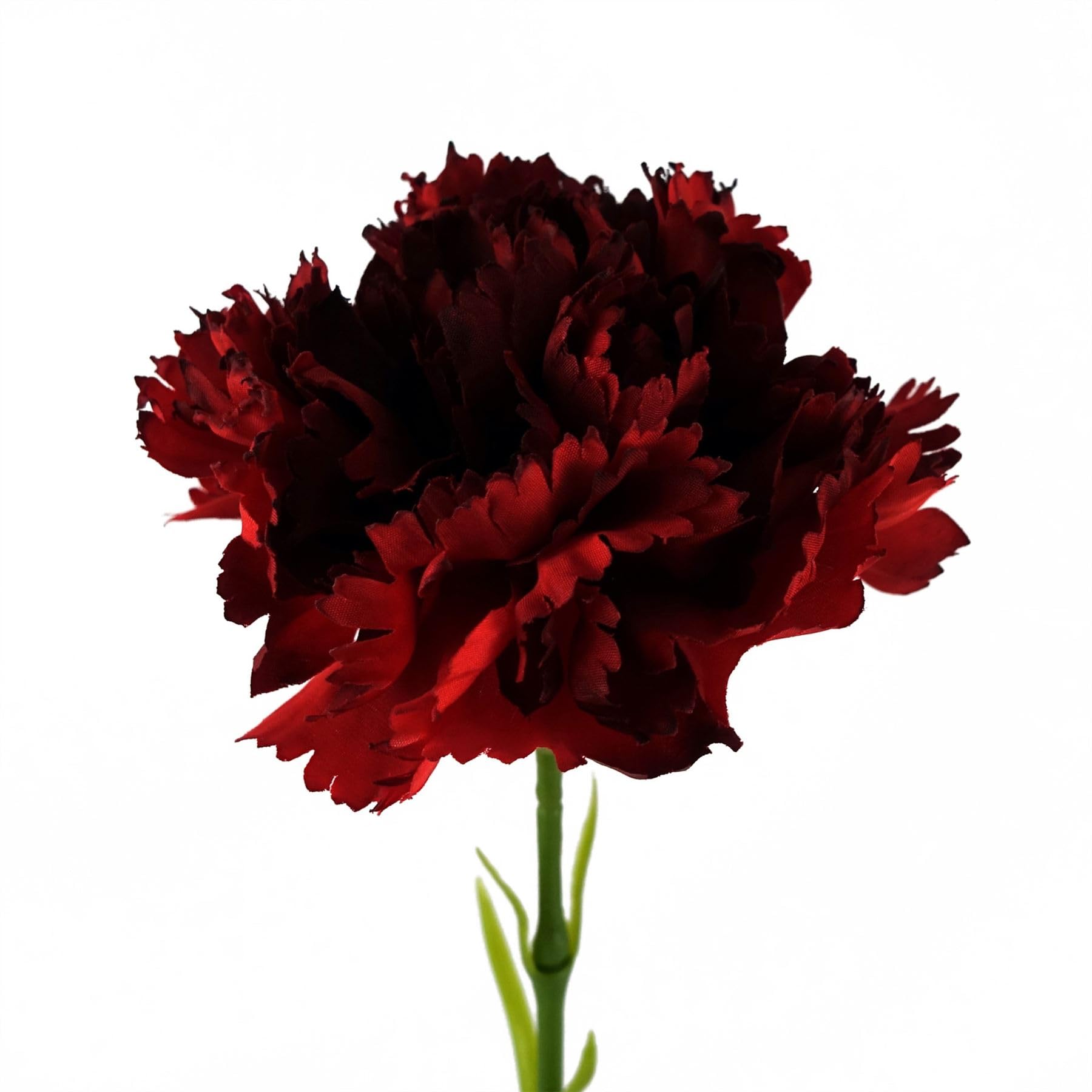 Leaf Design Artificial Carnation Flowers