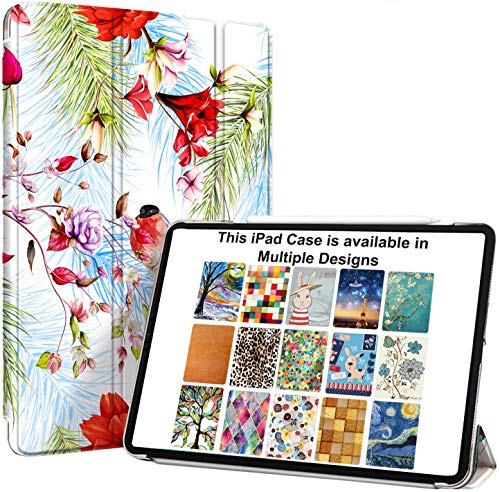 Image of DuraSafe Cases for iPad Pro 12.9 3rd Generation 2018 PC Case A1876 MTEL2HN /A MTEM2HN /A A2014 MTFN2HN /A MTFQ2HN /A A1983 MTHN2HN /A MTHU2HN /A MTJA2HN /A MTJ02HN /A MTJN2HN /A - Birds & Flowers
