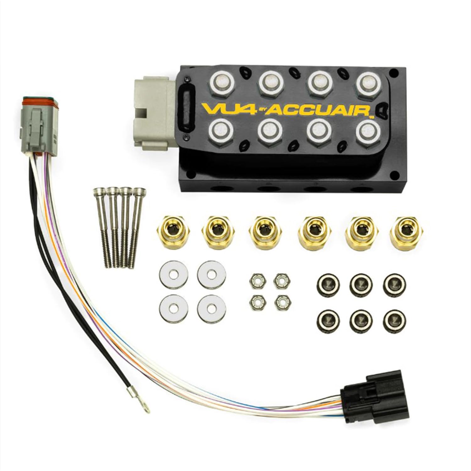 Amazon.com: Accuair VU4 4-Corner Air Suspension Distribution