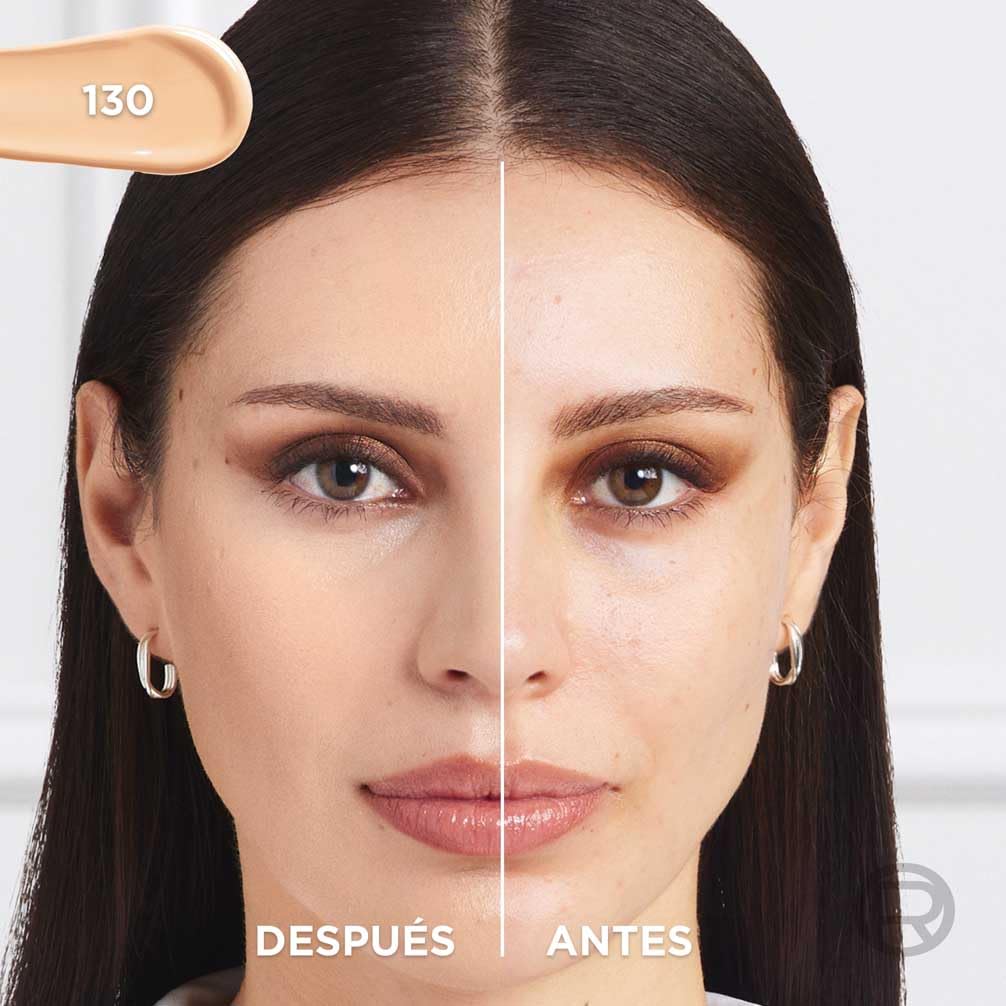 L'Oréal Paris, Base de maquillaje Líquida Infaillible 32h Fresh Wear, Para todo tipo de piel, Larga duración, cool rose, 30 ml — view 4