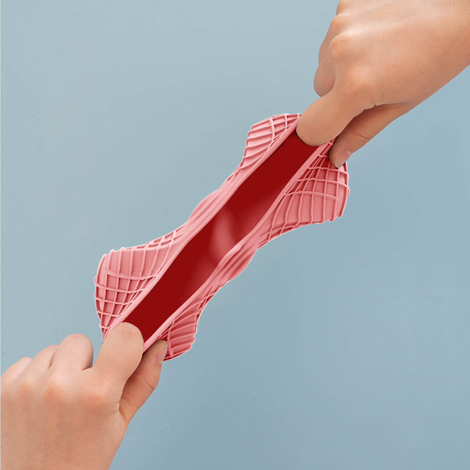Silicone Heat Resistant Oven Gloves - Mini Hand Clips For Hot Pans & Baking (Gray, Square Design) - View #4