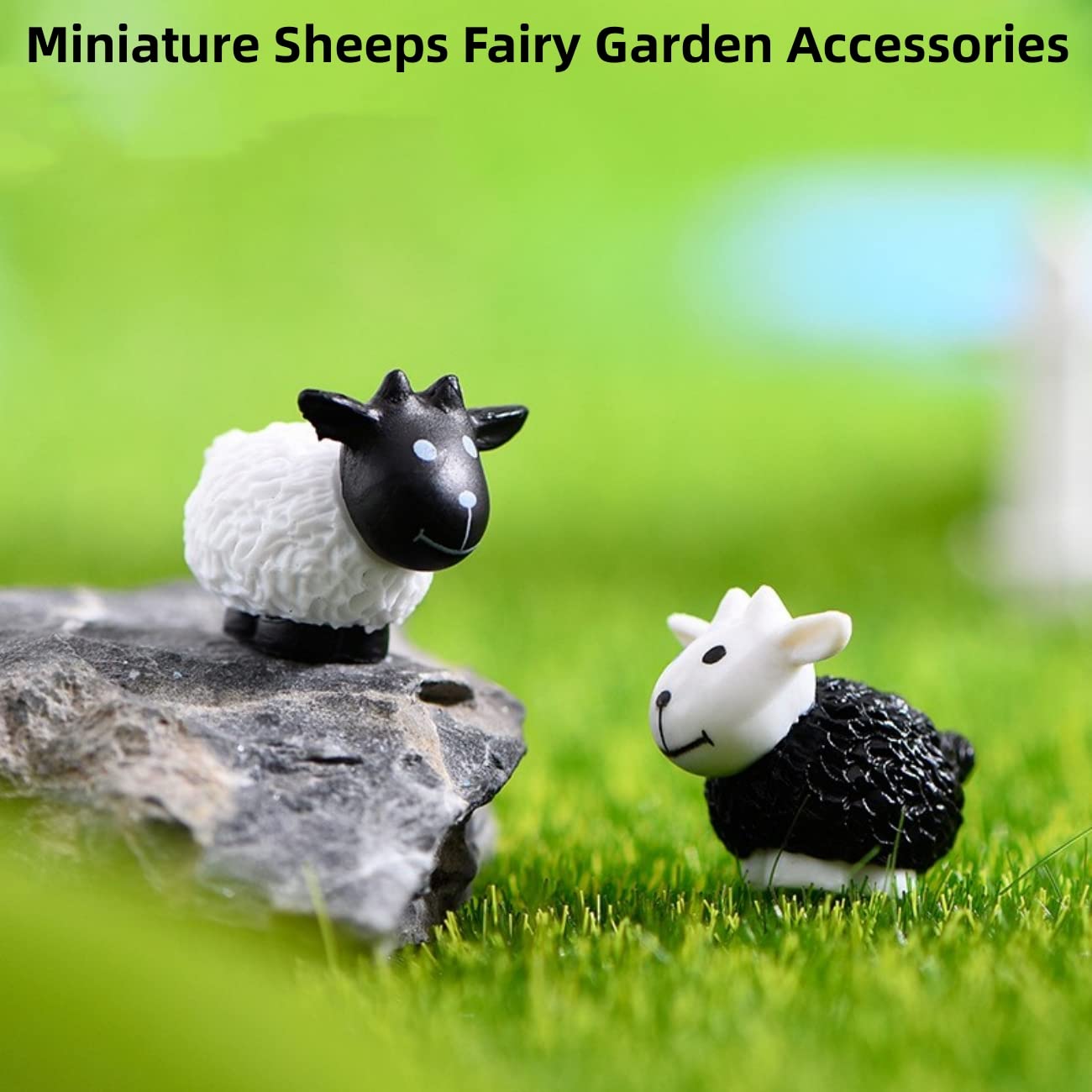 GORGECRAFT 24-teiliges Feengarten-Zubehör – Miniatur-Dekoration Für Draußen, Puppenhaus & Sukkulenten