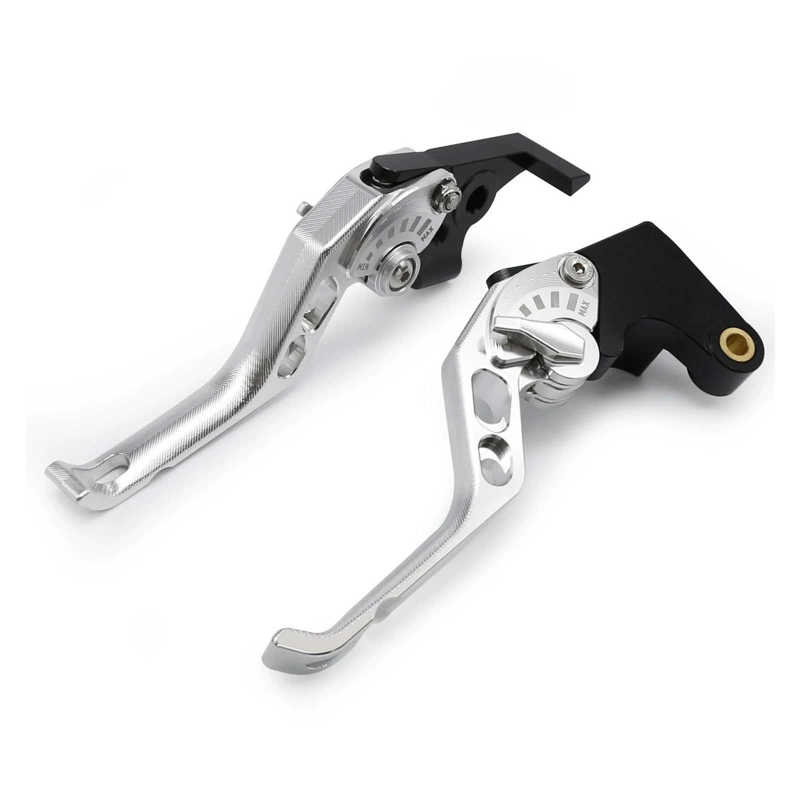 BSKWAQ Motorcycle Brake Clutch Levers for CFMOTO 450MT 2 Finger CNC Adjustable Brake Clutch Lever Accessories