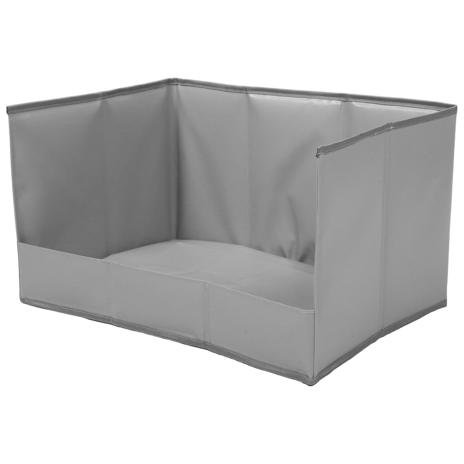 VALICLUD Enclos Pliable à Parois Hautes pour Toilettes de Petits Chiens, Pare-éclaboussures Étanche en Polyester, pour Usage Intérieur et Maison