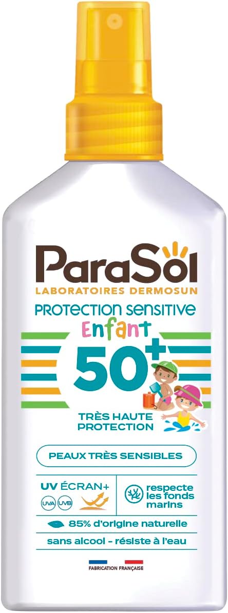Beschermende spray 50+ SPF speciaal voor kinderen