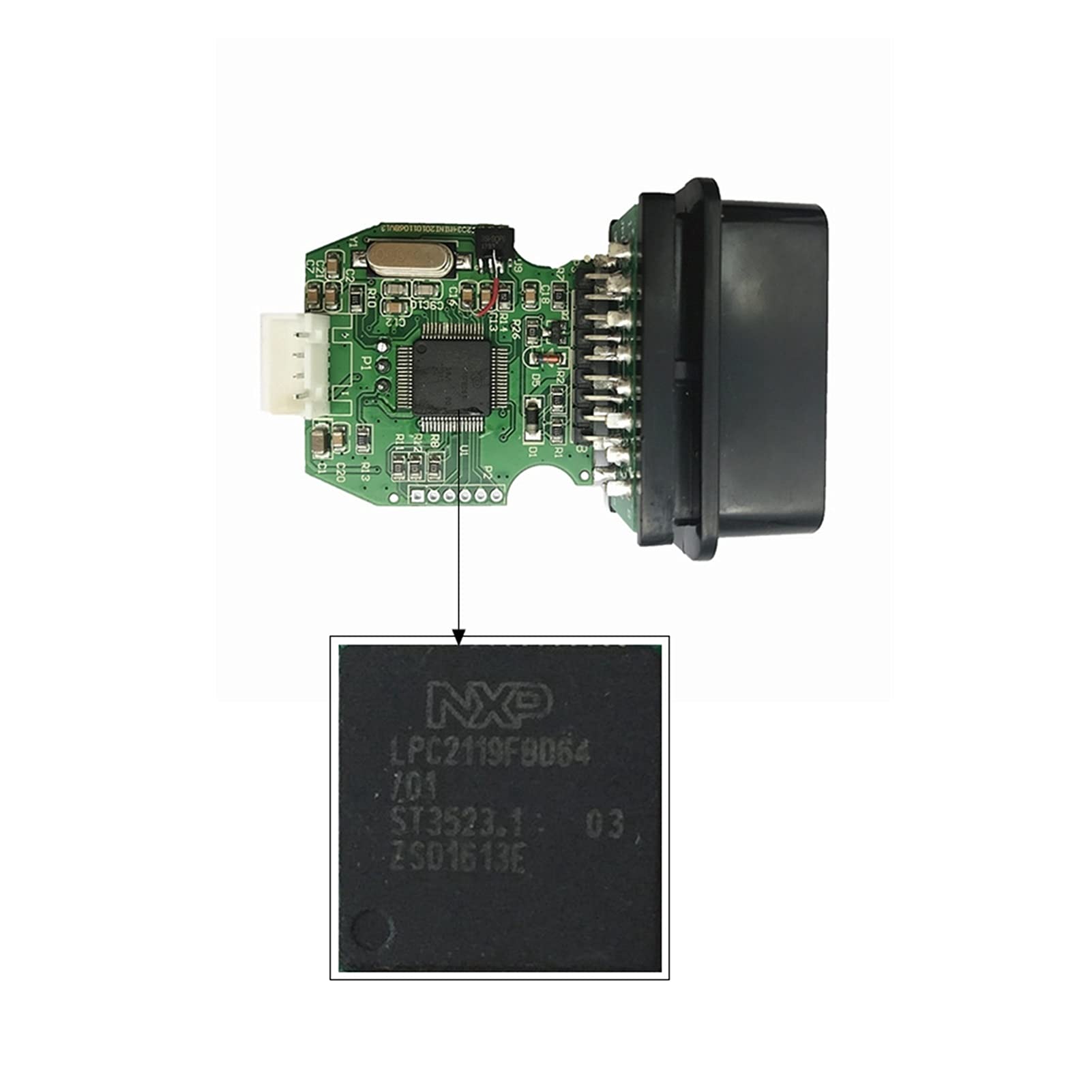 V16.00.017 FT232RL Real V2.0.4 Firmware MINI VCI J2535 Soporte VPW Protocolo MINI-VCI V2.0.4 Ajuste estable para herramientas Techstream