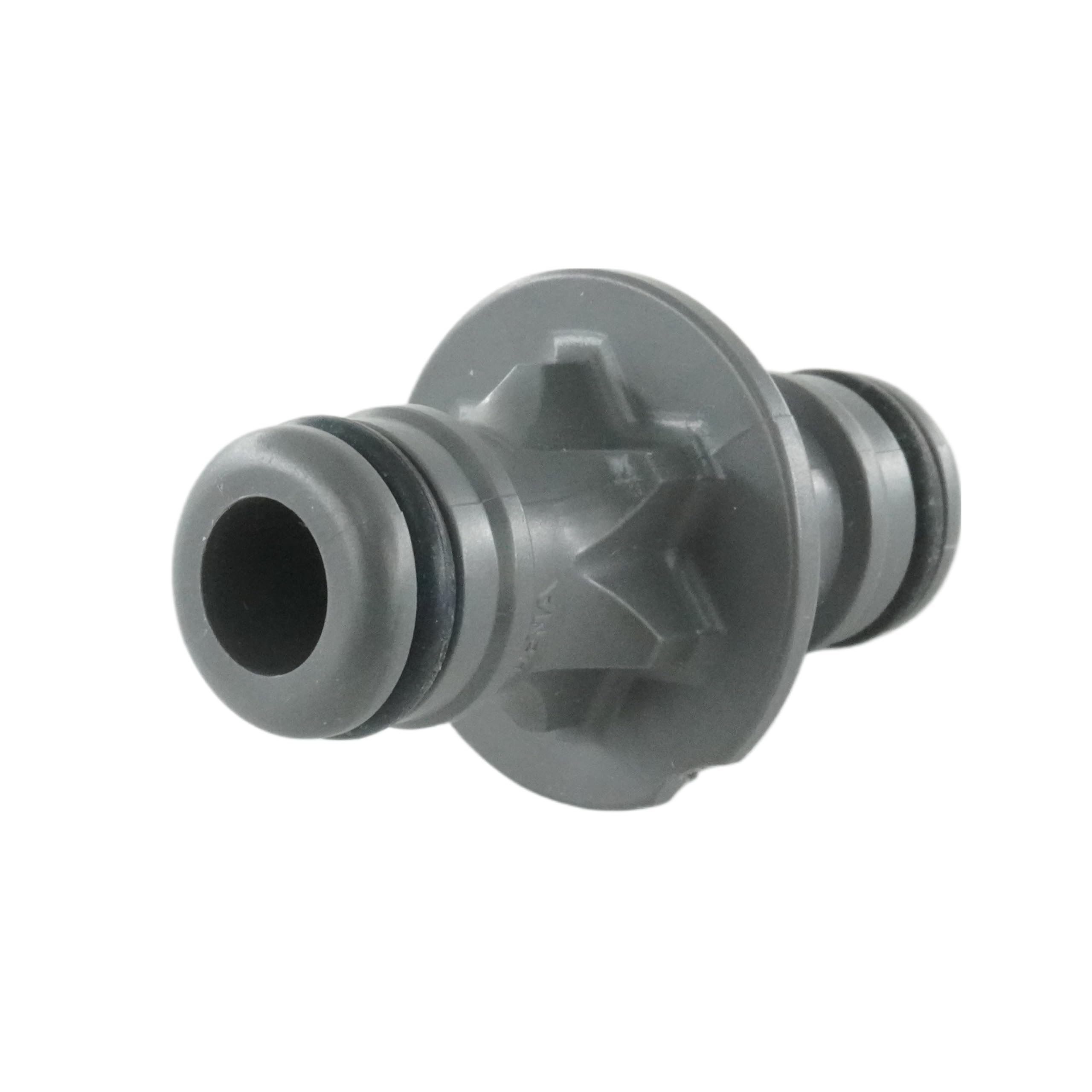 Fittingstore - Kupplungsstecker Gardena kompatibel 2-Wege 3-Wege Schlauchverbinder Messing Kunststoff Kupplungsverbinder (2-wege, Werkstoff: Kunststoff (Gardena))