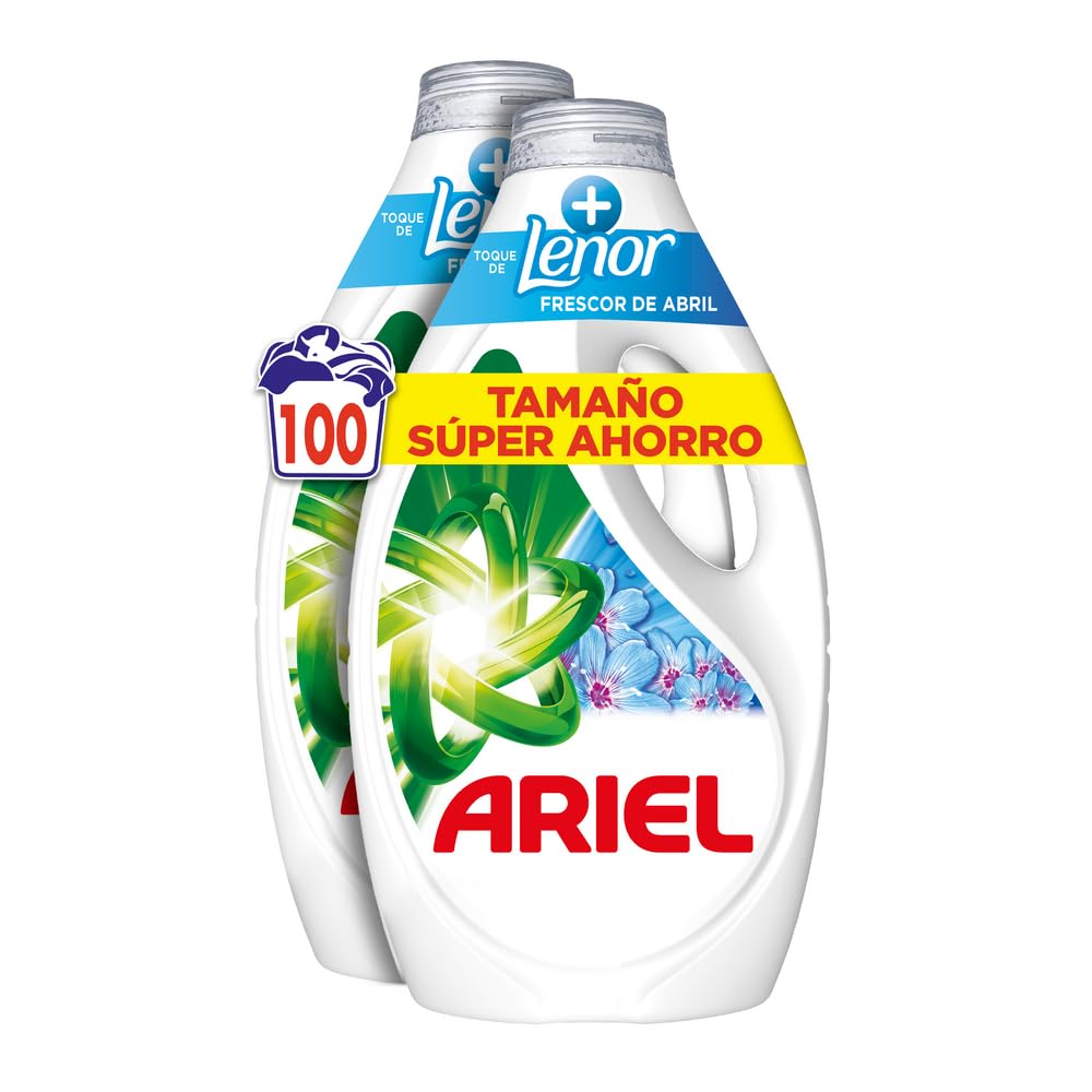Ariel Liquido Frescor Abril 4x25
