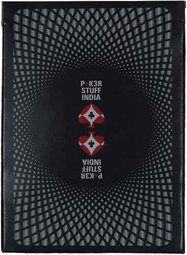POK3R STUFF INDIA Psi - Cartas de póquer de plástico para juegos de casino, lavables para adolescentes, color verde (verde)
