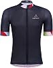 CEROTIPOLAR Snug Fit Men AirCool Cycling Jersey Bike Shirts UPF50,PRO Dry Fit Light Weight Fabric