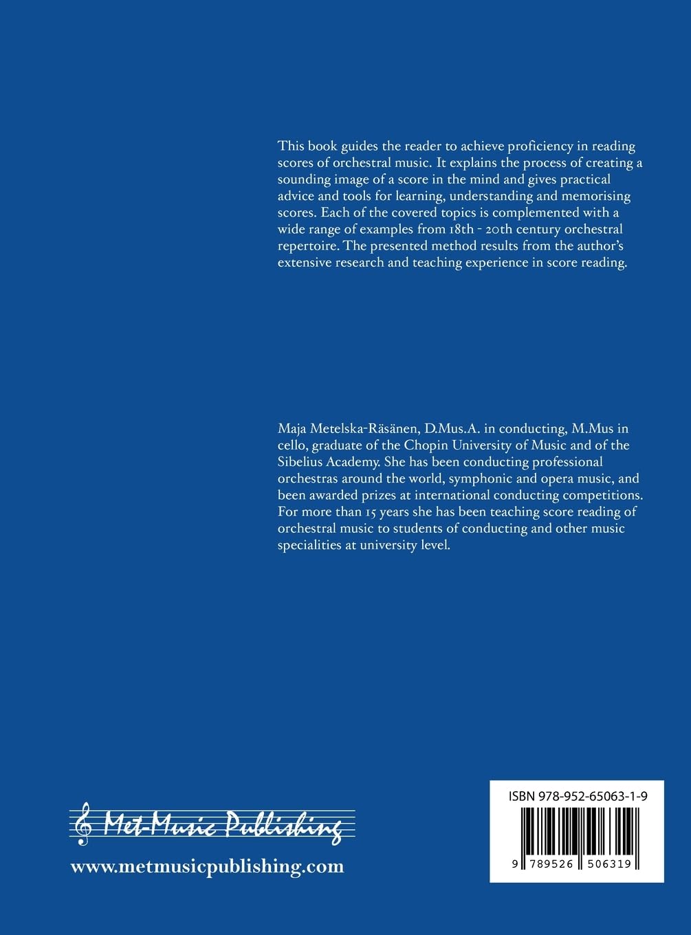 Score Reading of Orchestral Music: Guide for Conductors and Music Readers