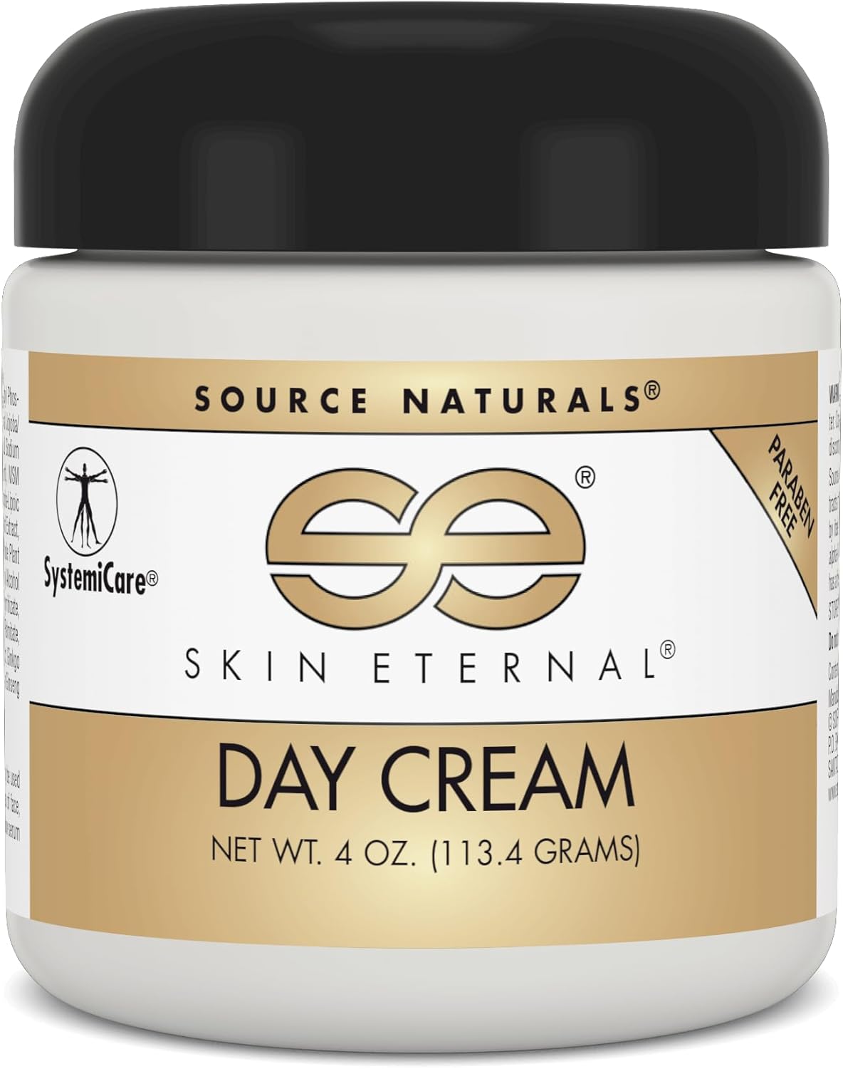 Source Naturals Skin Eternal Day Cream, Paraben Free - 4 oz.