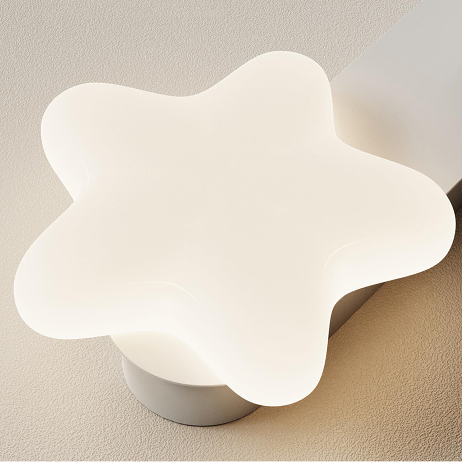 Lampa ścienna LED do wnętrz ze ściemnialną lampą ścienną z pilotem obrotowym 360° Lampka nocna do czytania dla dzieci, nowoczesne oświetlenie ścienne do sypialni, salonu, chłopców, dziewcząt