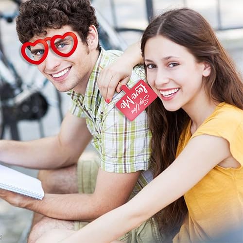 Miniatura 5 de Accesorios para cabina de fotos del día de San Valentín, accesorios para sesión de fotos para sesión de fotos, máscaras divertidas, gafas de