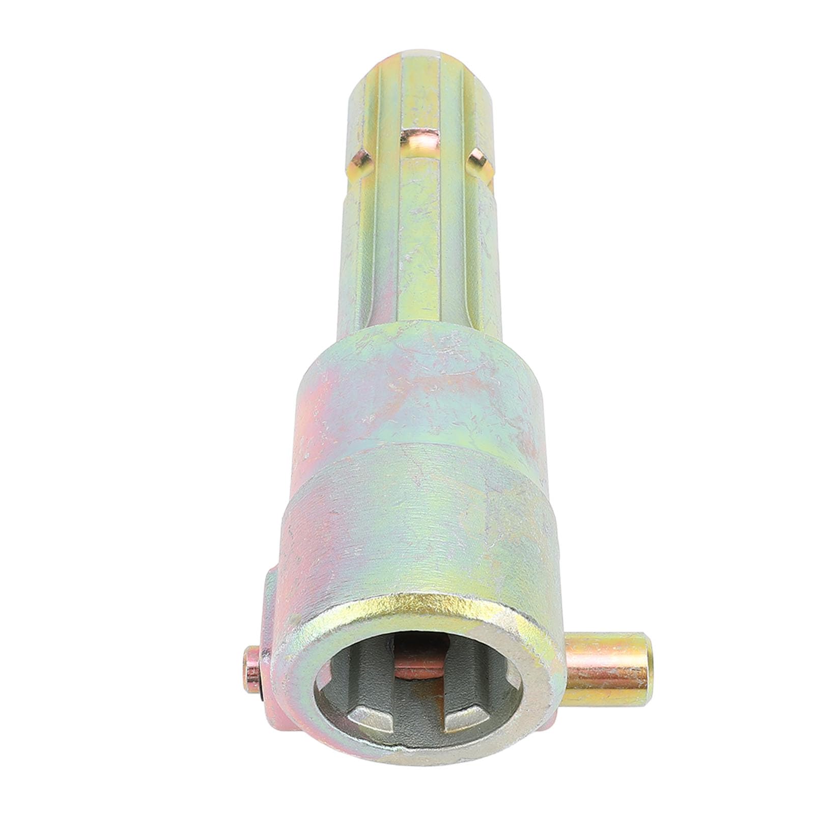 Adaptador Extensor de Eje de Toma de Fuerza de Toma de Fuerza 1 3 8 Pulgadas 6 Estrías Hembra 1 3 8 Pulgadas 6 Estrías Macho Conexión Rápida para Extensión de PTO de Tractor,