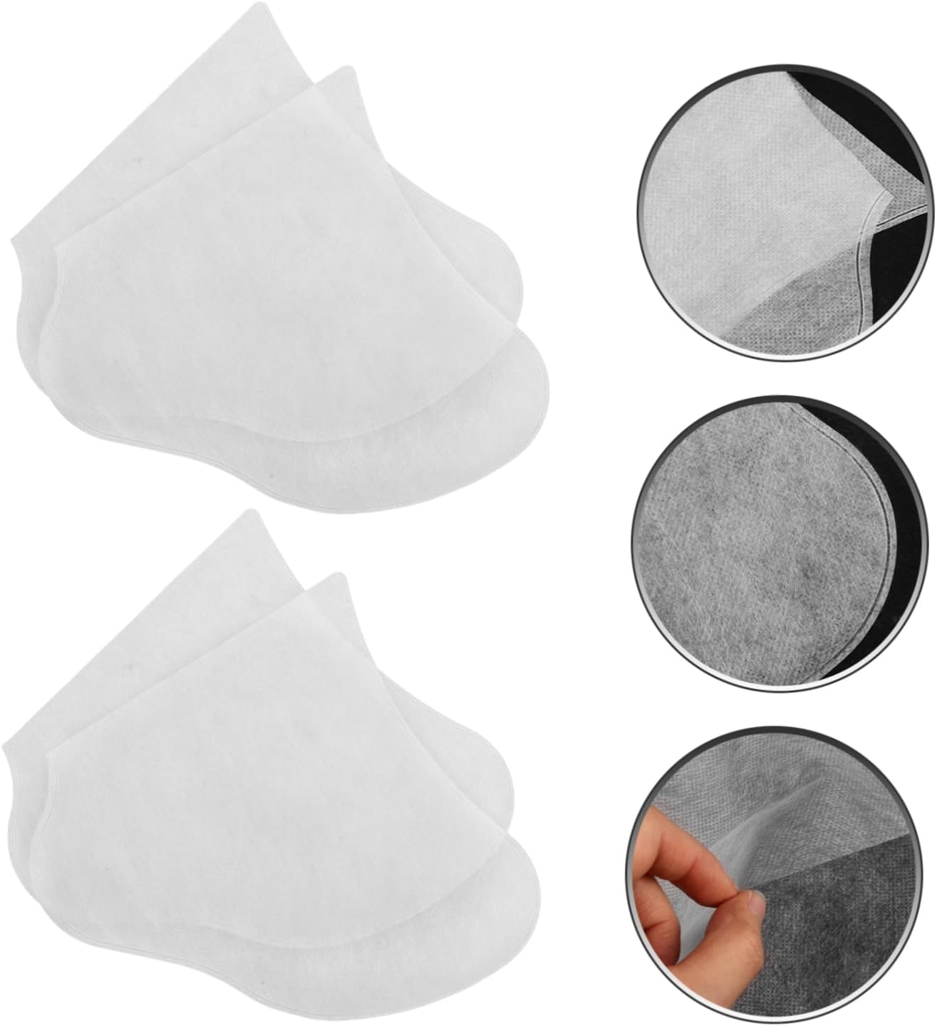 50pairs Foot Cover Film Non-Woven Foot Masks for Pedicure Care Spa Accessories Moisturizing Covers Comfortable Fit
