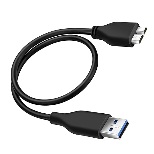 SaiTech IT Micro USB 3.0 Cable A to Micro B for External Hard Drives