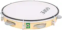 PANDEIRO INICIANTE 10'' 6 AFIN 10(5) PRAT GALV. ENVERN. PELE NYLON (631PE)