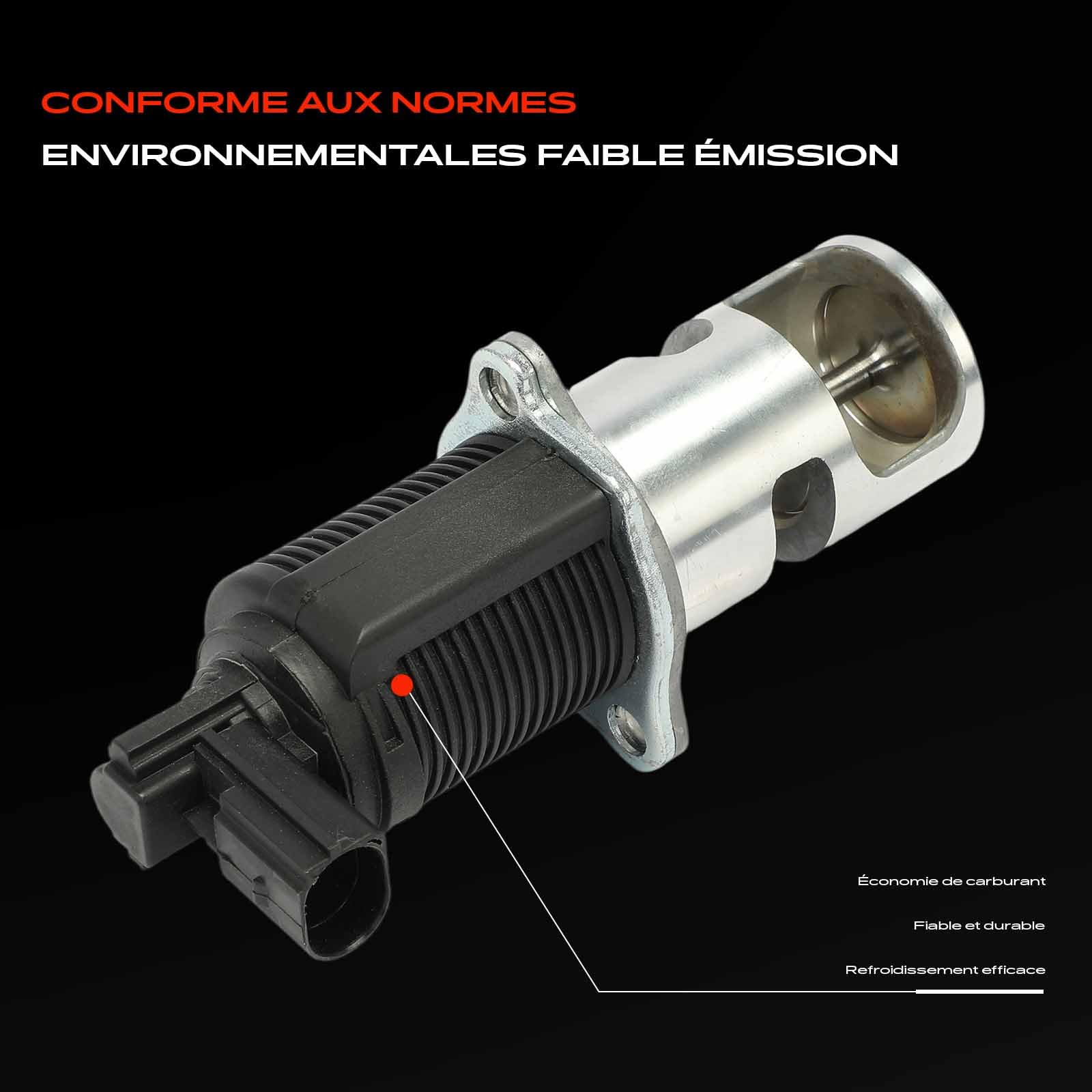 Frankberg Vanne EGR pour le recyclage des gaz d'échappement 14710BN701 | Compatible avec: Thalia I LB_, Jimny SUV fermé SN, Boîte Clio II SB0/1/2_, Logan MCV KS, K.a.n.g.o.o KC0/1