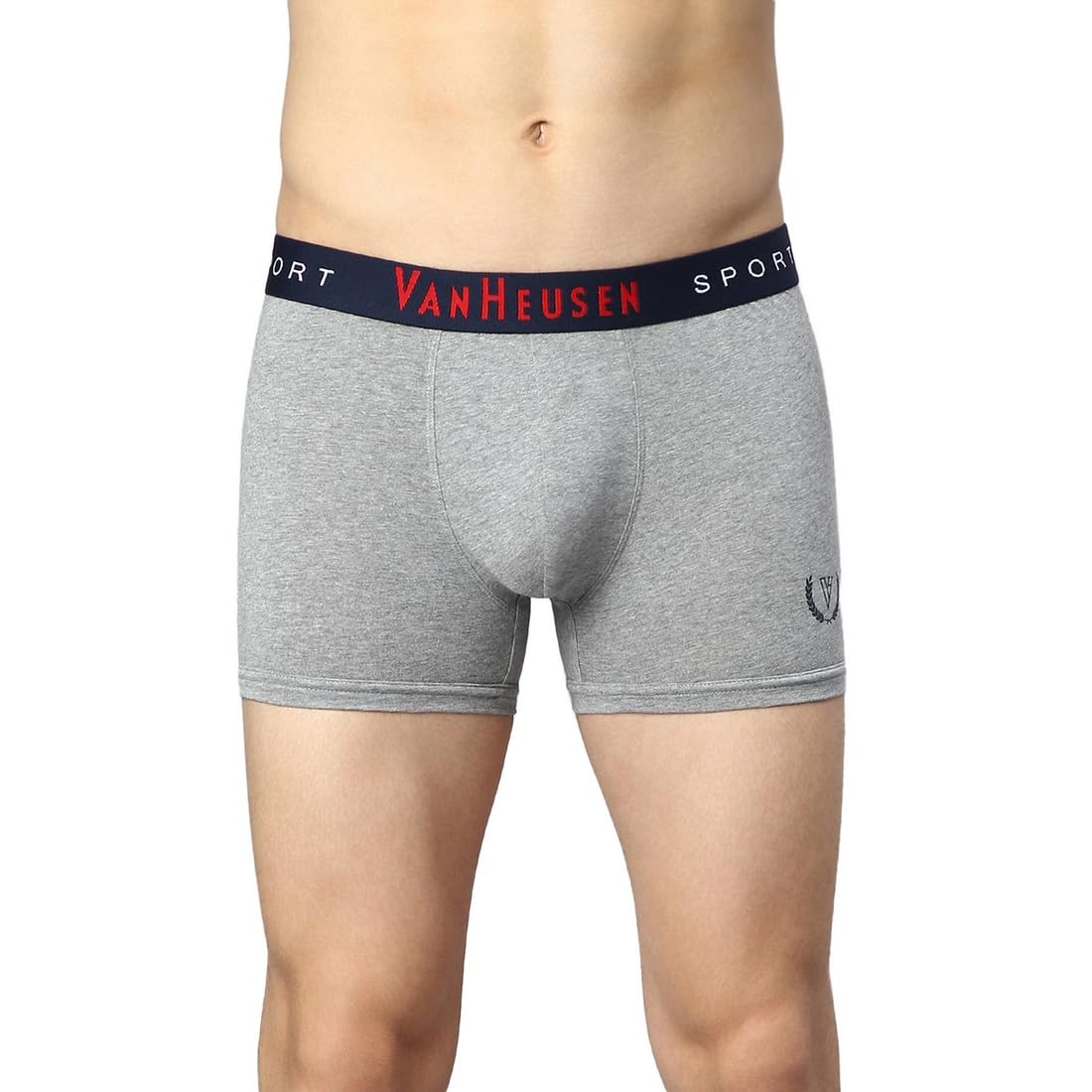 van heusen Cotton Men Sport Plush Back Elasticized Waistband Trunks - Double Layer Gusset, Solid-picture-17