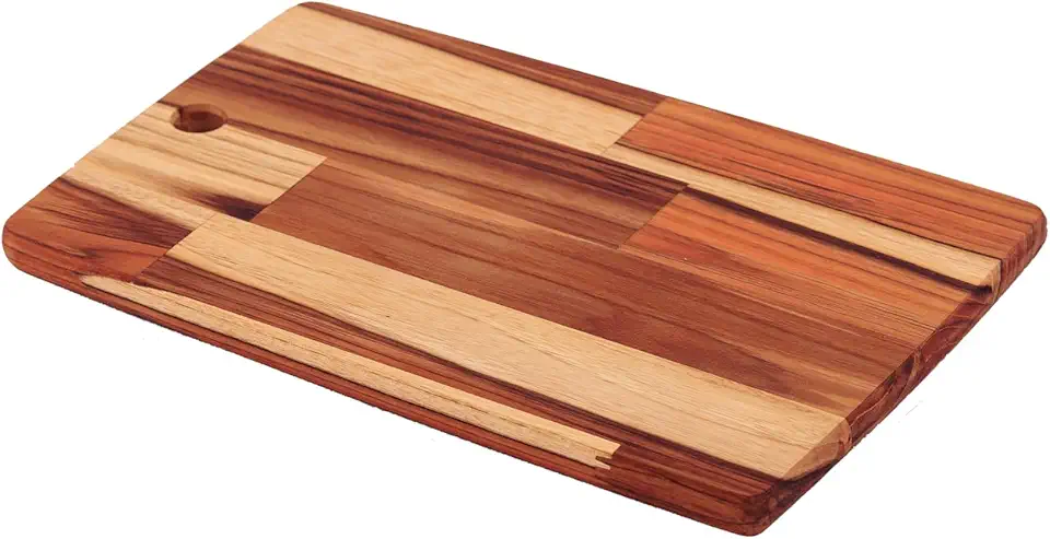 FSC Tábua Retangular Tramontina Kitchen em Madeira Teca 34x23,3 cm