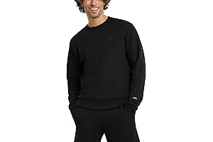 Versatile Men's Champion Crewneck Powerblend Fleece Sweatshirt