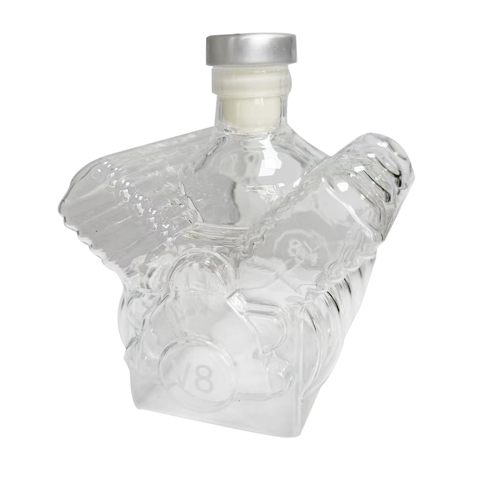 Decanter Brandy – Decanter per whisky con design con motori V8 | Bottiglia di liquore, decorazione per casa e bar, regalo di San Valentino, per tequila bourbon, brandy, strumenti per cocktail di nozze