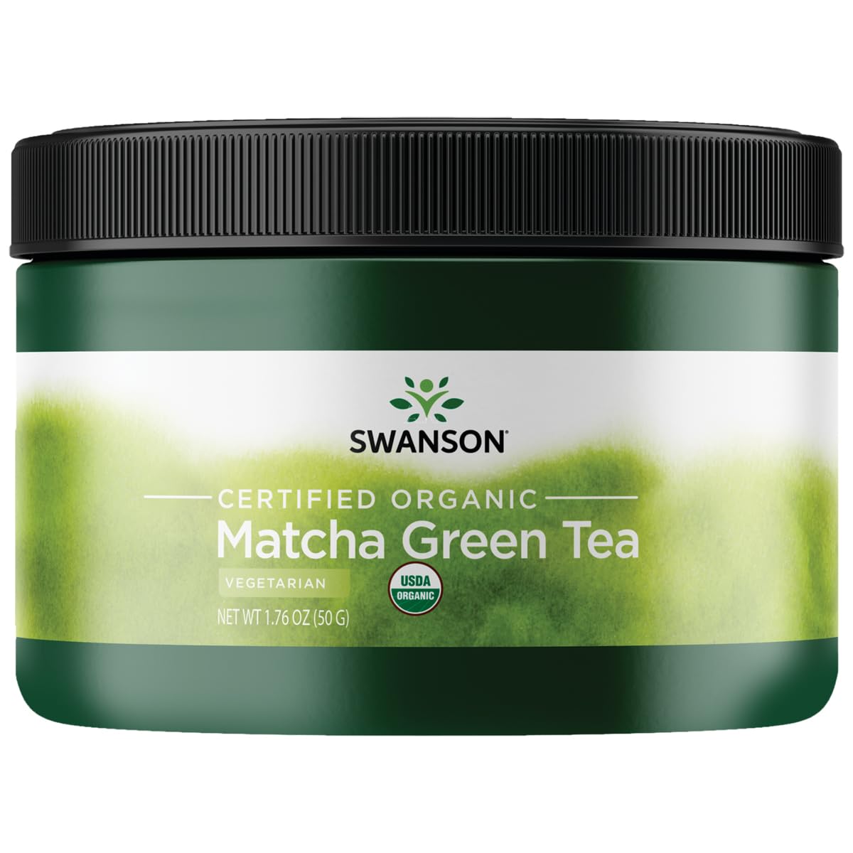 Swanson 100 Certified Organic Matcha Green Tea 1 76 Ounce 50 g Pwdr