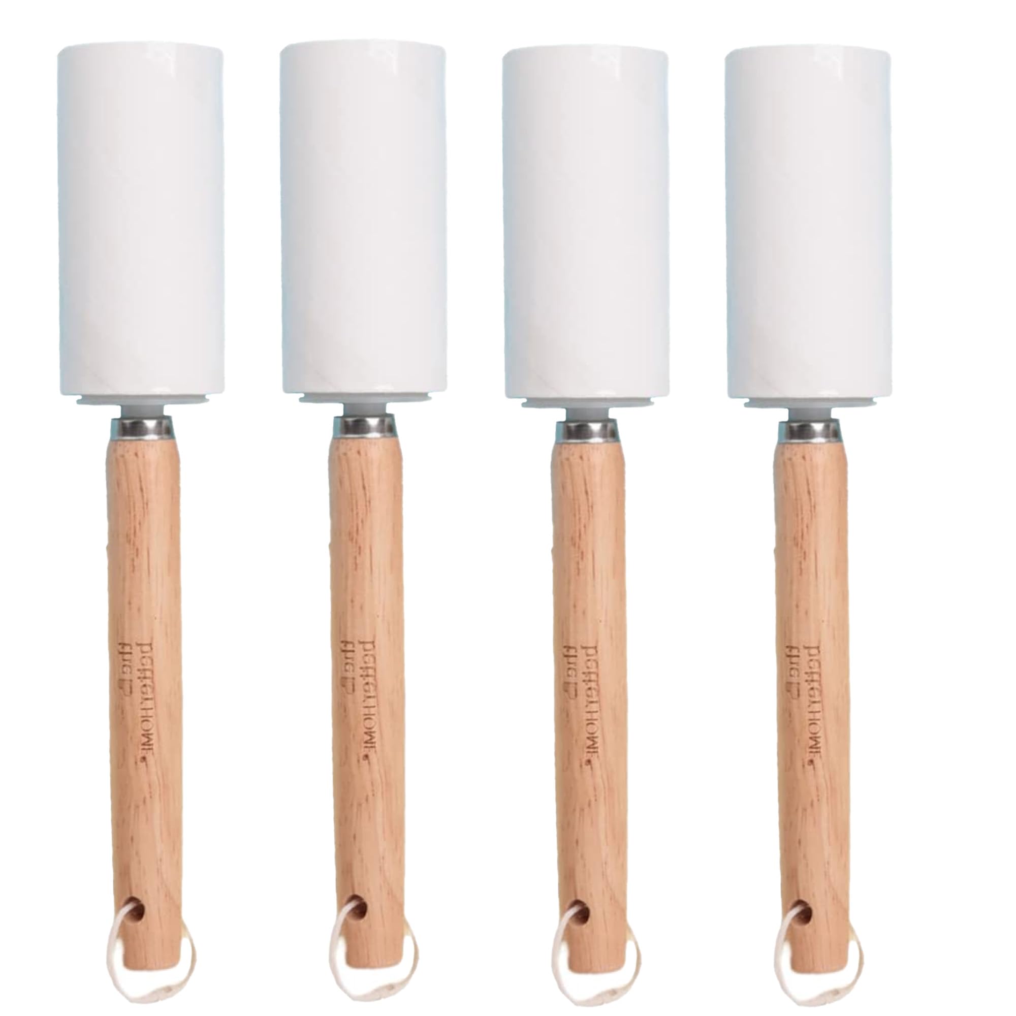 The Better Home Lint Roller for Clothes (Pack of 4-60 Sheets Each) Lint Remover for Clothes | Reusable Lint Roller for Pet Hair with Wooden Handle & Loop for Hanging Pet Hair Remover from Clothes-image-43