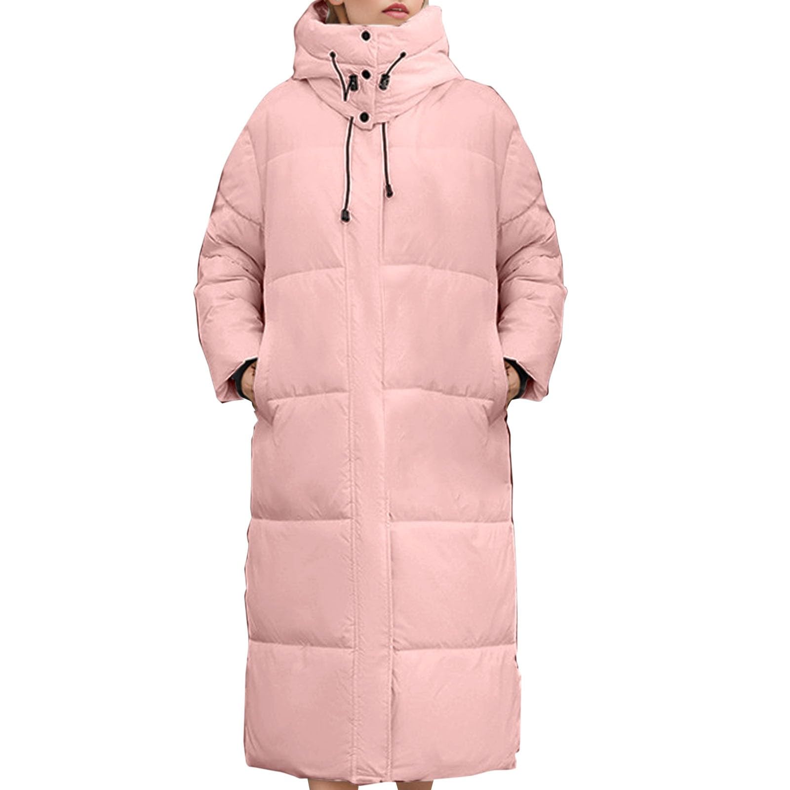 Generico Cappotto Donna Invernale Cammello Giacche da Donna alla Invernale 2023, Cappotti Lunghi in Pile di Shearling Oversize Cappotti di Lana Donna Invernali