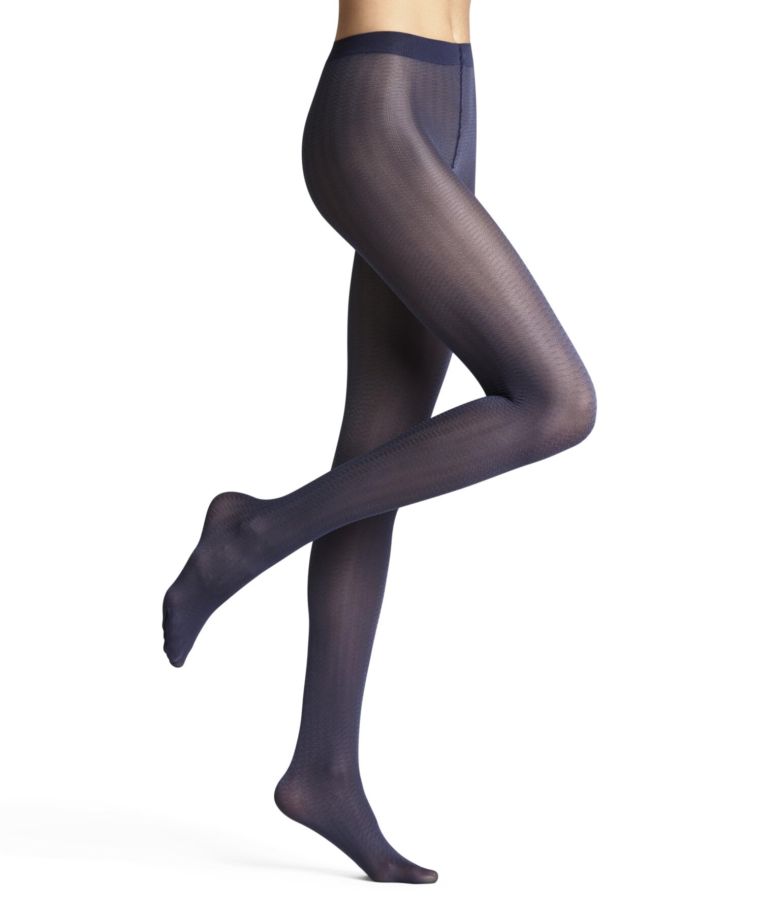 FALKE Damen Slick Skin 40 DEN Strumpfhose gemustert feines weiches Material 1 Stück