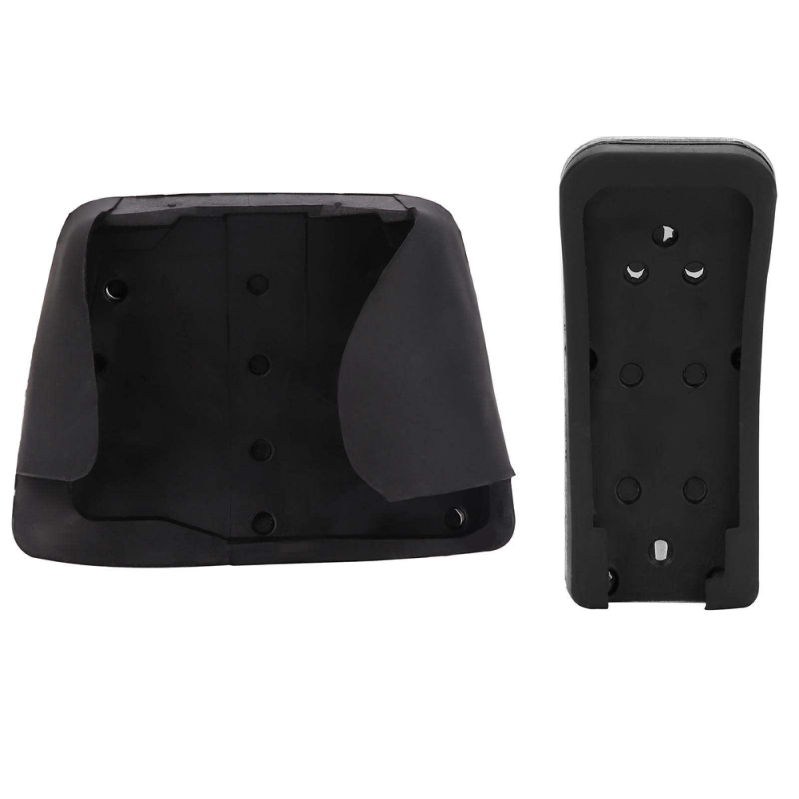 Dioche Lot de 2 couvre-pédales automatiques en acier inoxydable pour A1