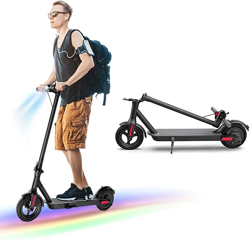 Patineta eléctrica para adultos 450 W de pico de motor de 620 W 20 millas de largo alcance E para adultos scooter máximo de 19 Mph para adultos con