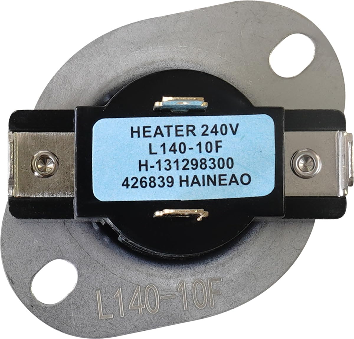 View 1 of 131298300 Dryer Cycling Thermostat L140-10F Auto-Reset Compatible with Frigidaire