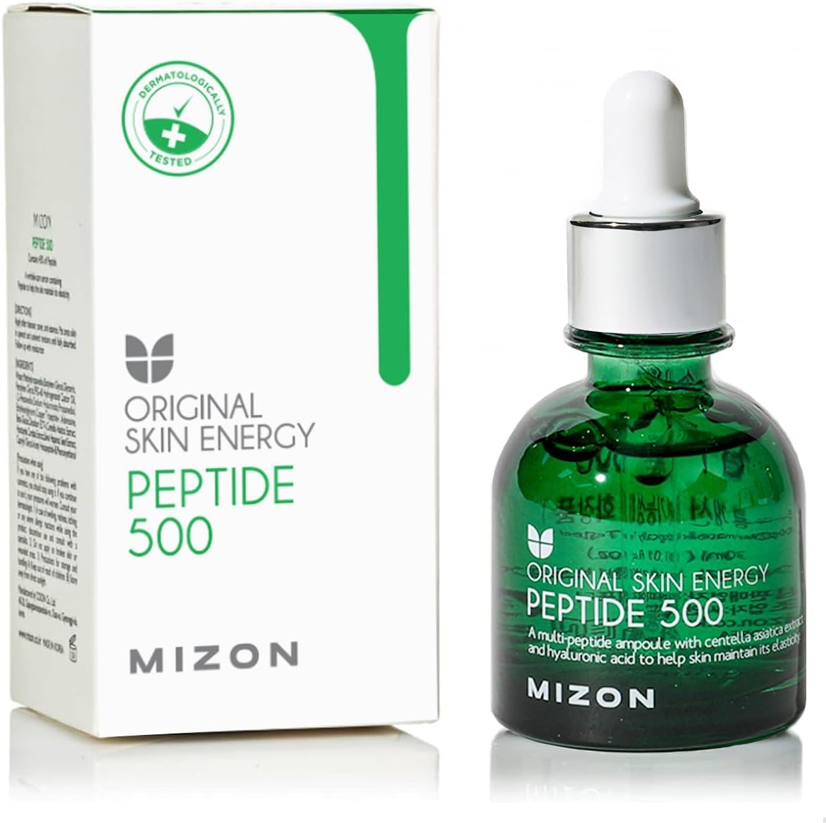 [Mizon] Serum Peptydowe 500 (30 ml) Zaawansowana pielęgnacja przeciwstarzeniowa, redukcja zmarszczek i nawilżanie (Peptide 500)