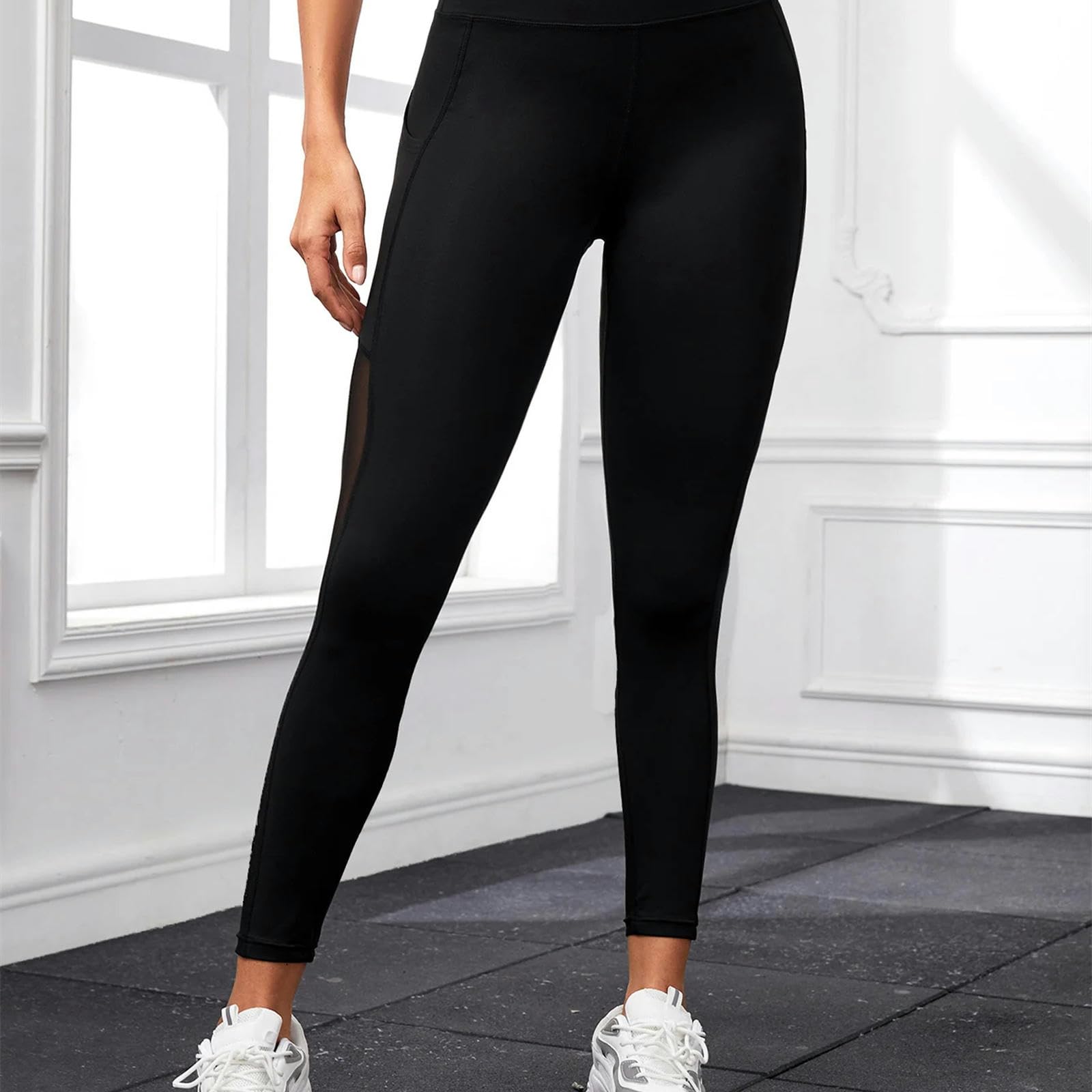 Legginsy dla kobiet UK legginsy do jogi wygodne wysoka talia szybkoschnące spodnie sportowe fitness siłownia odzież sportowa legginsy push up-s
