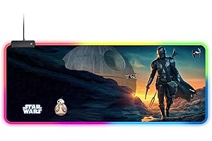 Star Wars 3D RGB Lighting Soft Gaming Mouse Pad