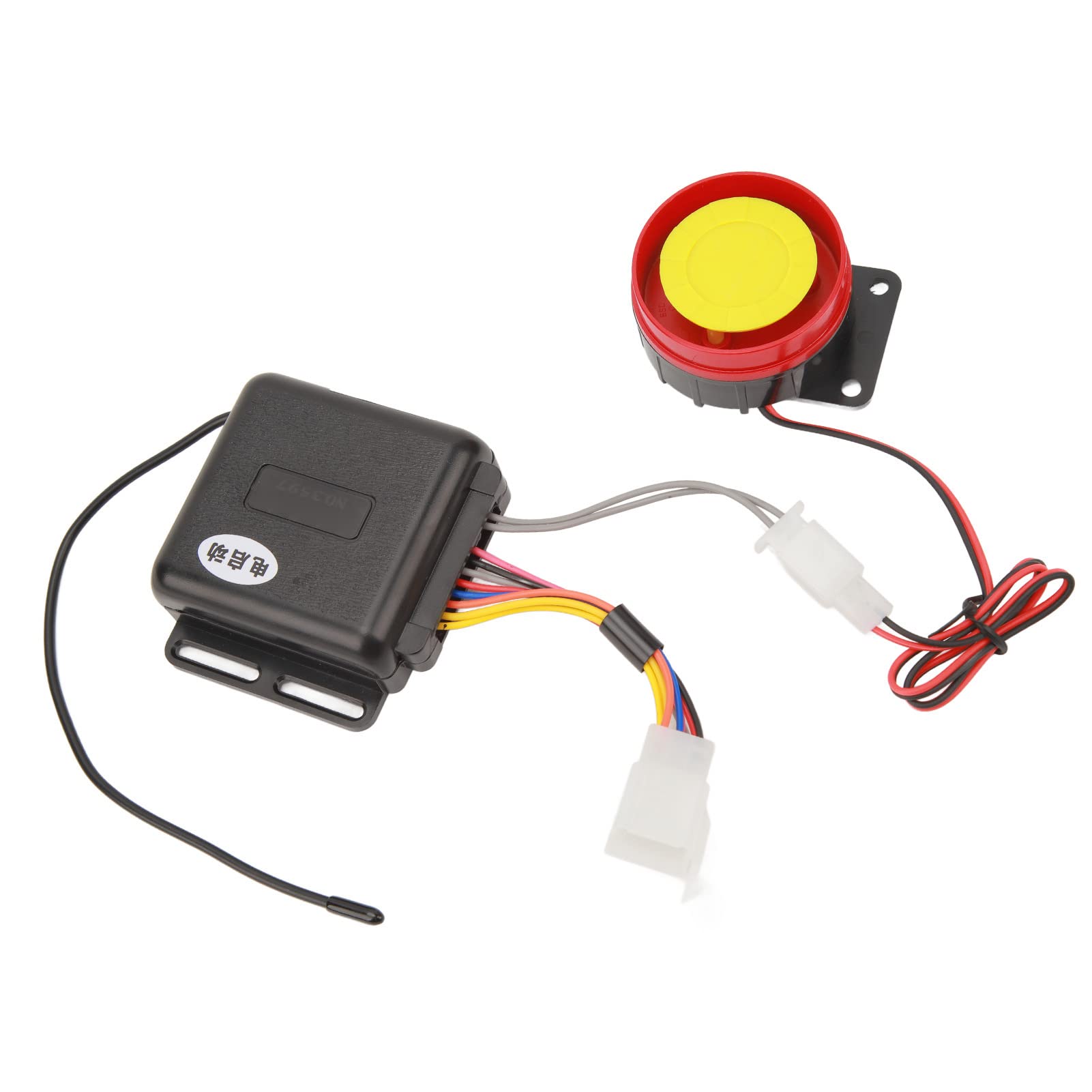 Alarma de Seguridad con Control Remoto, de Alarma Bidireccional de Alta Sensibilidad de 4 Botones para Motocicleta Fácil de Operar para Scooter